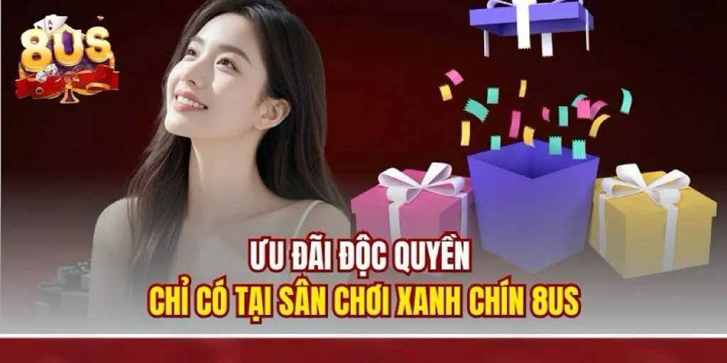8US thường xuyên tổ chức các chương trình khuyến mãi hấp dẫn